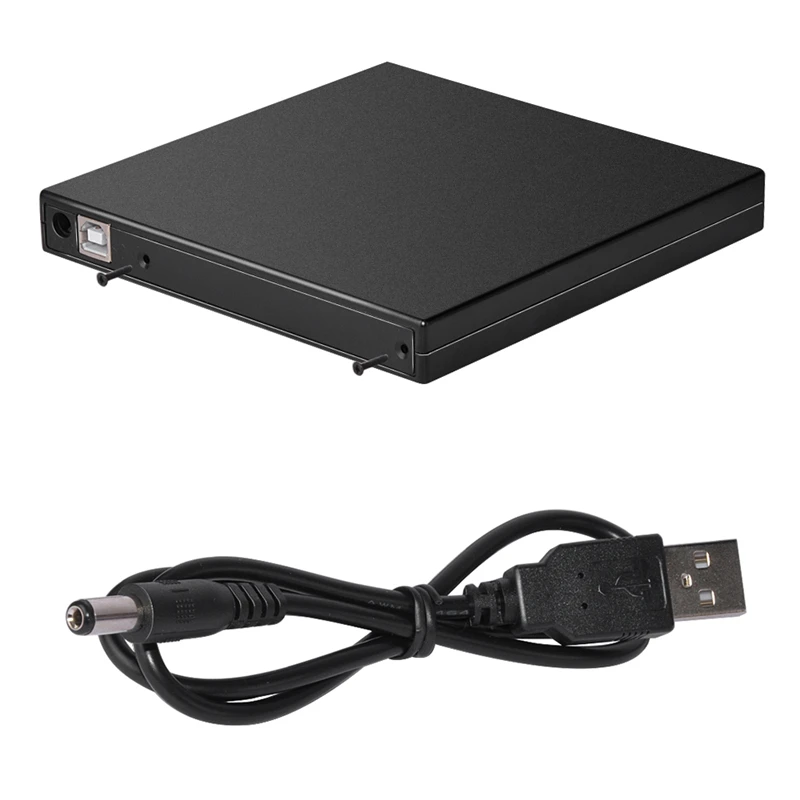 Maikou 12,7 мм USB 2,0 Внешний DVD/CD-ROM чехол для ноутбука Настольный ПК оптический диск SATA на SATA внешний корпус для DVD