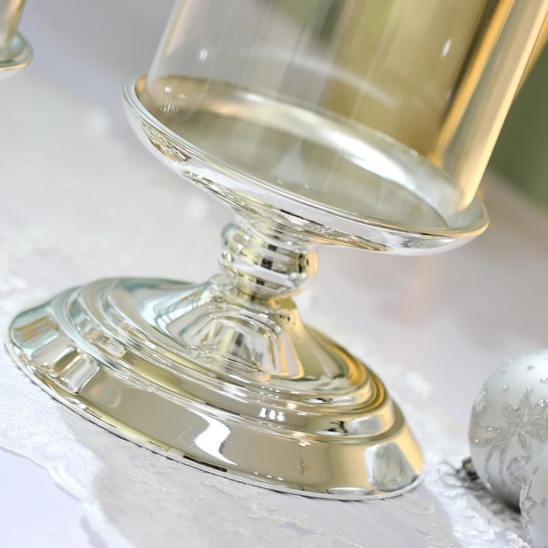 Beli Permen Jar dengan Tutup Jar Transparan Metal Lid Toples Permen Pot Penyimpanan Botol   Toples Dekorasi Pernikahan Dekorasi Rumah