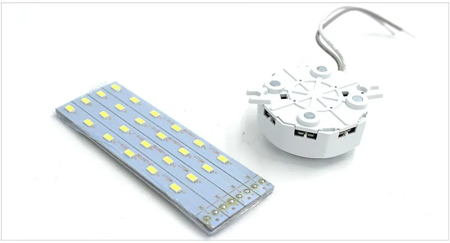 Светодиодный 2D сменный светодиодный светильник для потолочного светильника 12-24 Вт 220 В с магнитом светодиодный светильник s сменный PCB с Драйвером