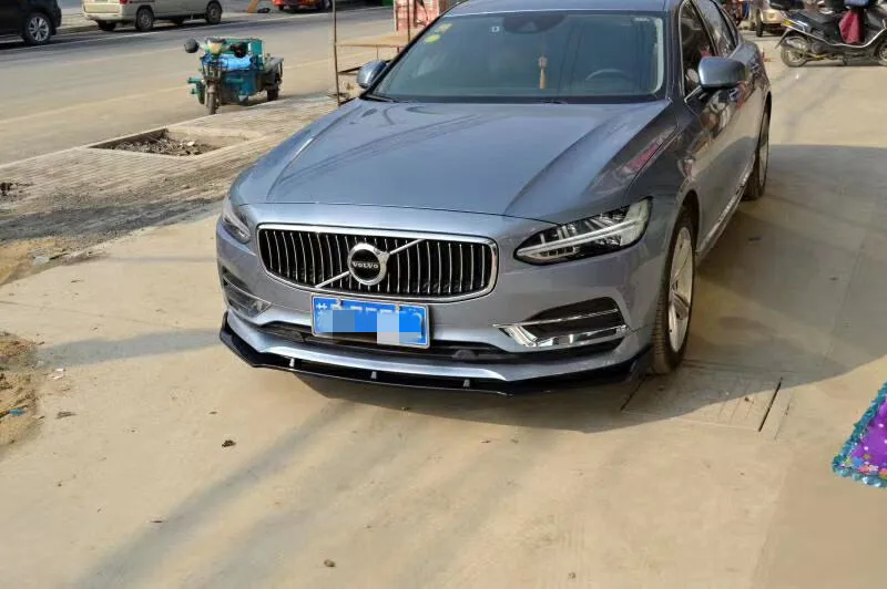Для volvo S90 II sedan передний спойлер T5 T6 T8 сделано PP материал заднее крыло автомобиля праймер цвет передний спойлер
