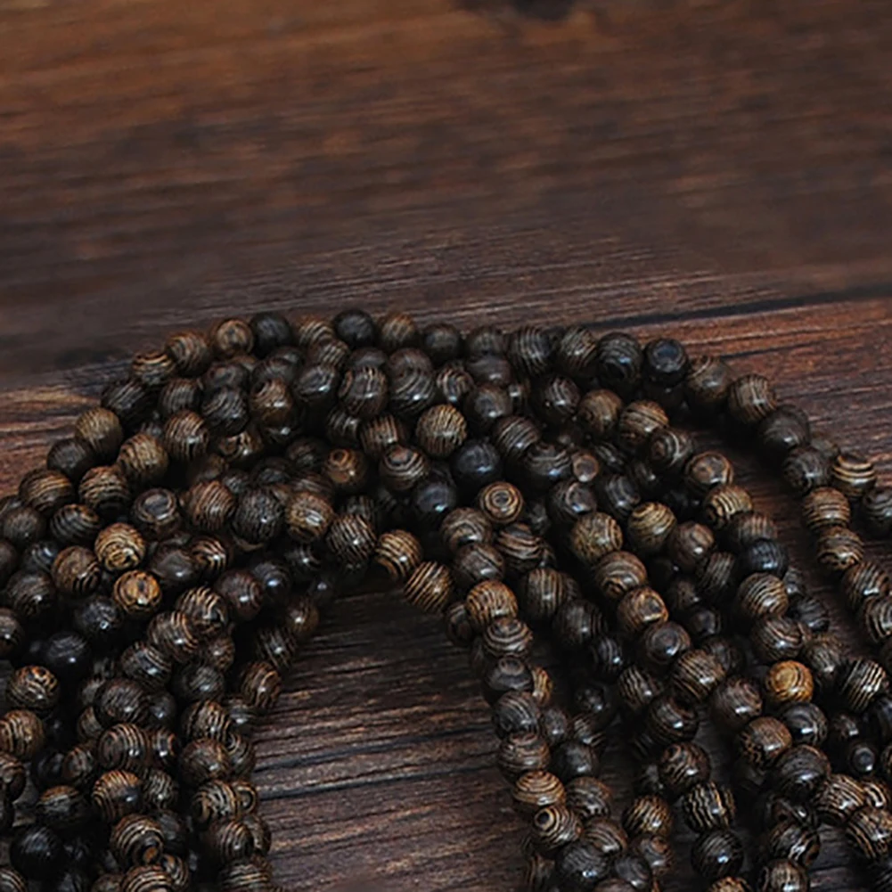 Этнические деревянные бусины из камня кисточкой свитер цепи ожерелье ручной работы ювелирные изделия подарок