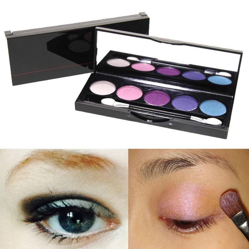 

Professional 5 Colors Matte Pigment Palette Cosmetic Makeup Eye Shadow Colorful