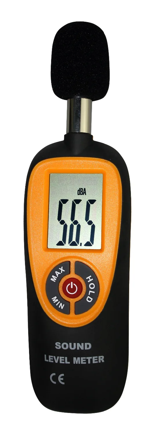 

2018 CD-90A Mini Portable Size Sound Level Meter LCD Digital Screen Display Noise Tester Noise Decibel Monitor Pressure Tester