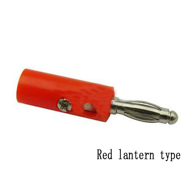 

5 pairs Black & Red Banana Plug Speaker Screw Wire Cable Connector 4mm
