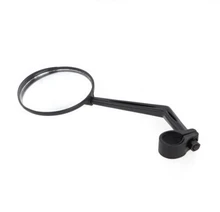 Black motorcycle Bike Bicycle Rear View Mirror Reflective Safety cycling handlebar Rearview