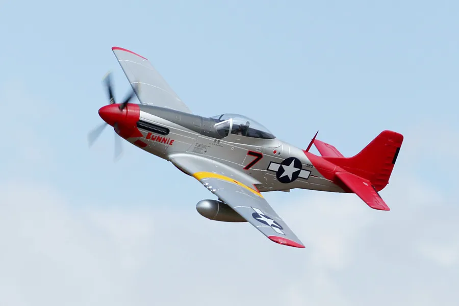 FMS 1700 мм/1,7 м Gaint Warbird P51/P-51 D Mustang красный хвост PNP версия большой масштаб радиоуправления радиоуправляемая модель самолета