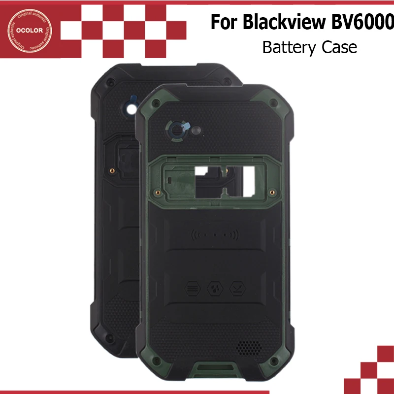 

ocolor For Blackview BV6000 Battery Cover Hard Backup Bateria Protective Back Cover For Blackview BV6000 Mobile Accessories
