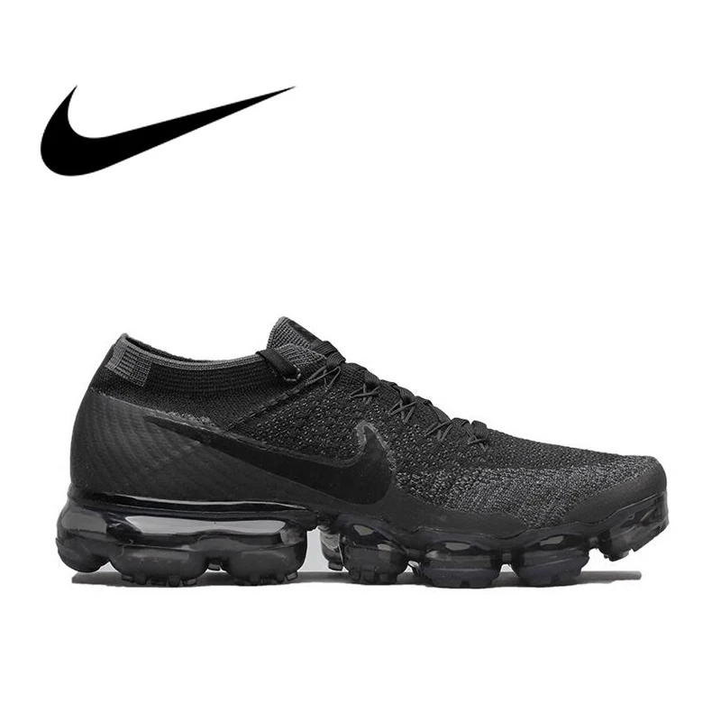 Original Nike Air VaporMax Be True Flyknit Breathable Men's Running Shoes Sports Official Comfortable Durable Sneakers Outdoor