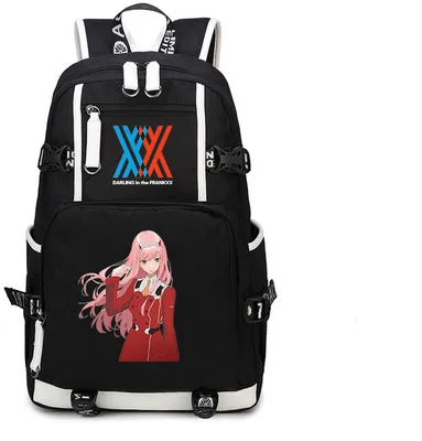 DARLING in the FRANXX Backpack Anime Cosplay Nylon Luminous School Bag Travel Bags