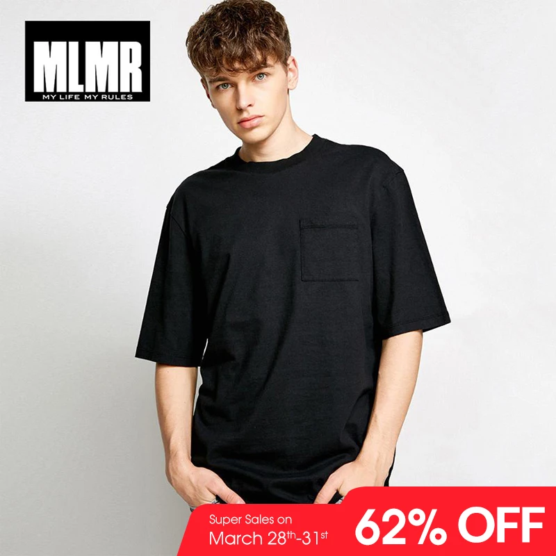

JackJones&MRML Men's 100% Cotton 3D Patch Pocket Round Neckline Short-sleeved T-shirt |218301510
