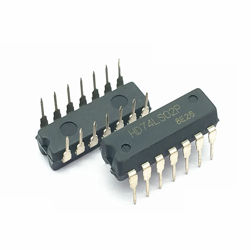 HD74LS02P // SN74LS02N 5 pieces Quadruple NOR Gates 74LS02 IC 74LS02N