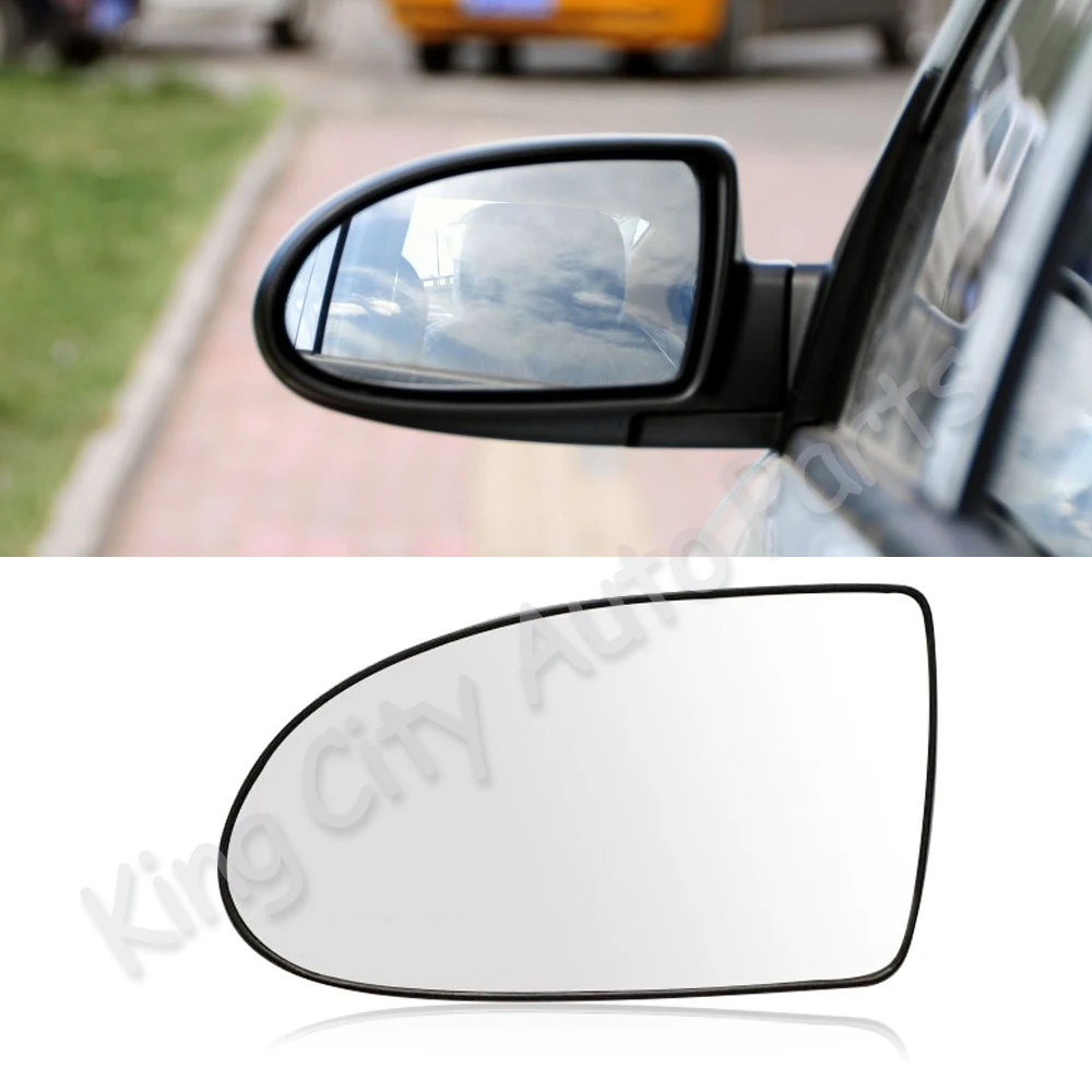

CAPQX For Hyundai Accent 2006-2011 without Heating Car Outside Rearview Mirror Glass Side Rear View Mirror Lens Manual style