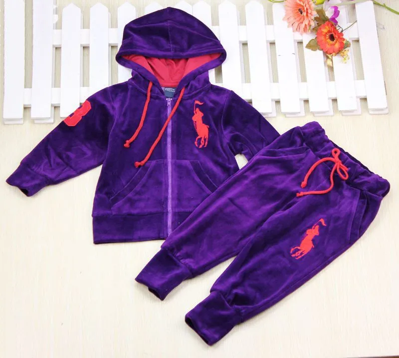 baby polo sweat suits