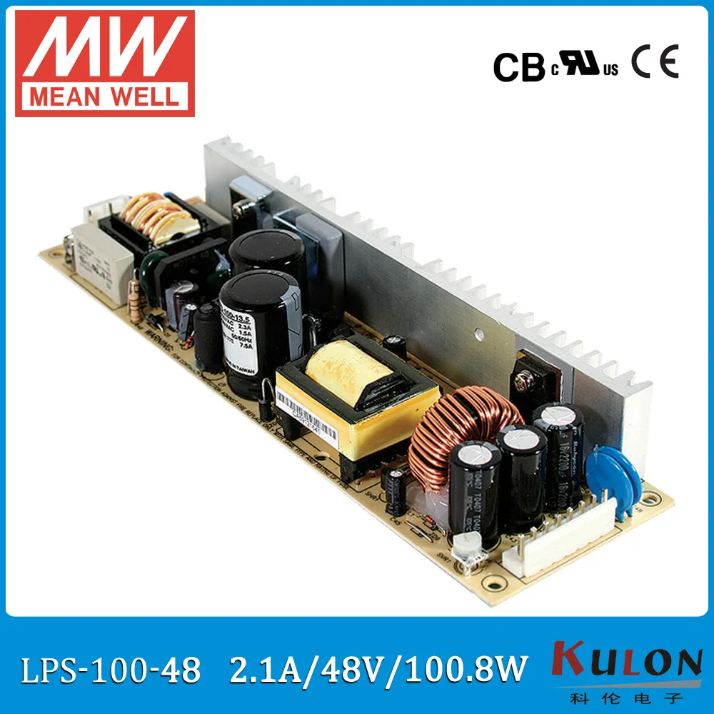 Original MEAN WELL LPS-100-48 single output 2.1A 100W 48V Meanwell Power Supply open frame LPS-100