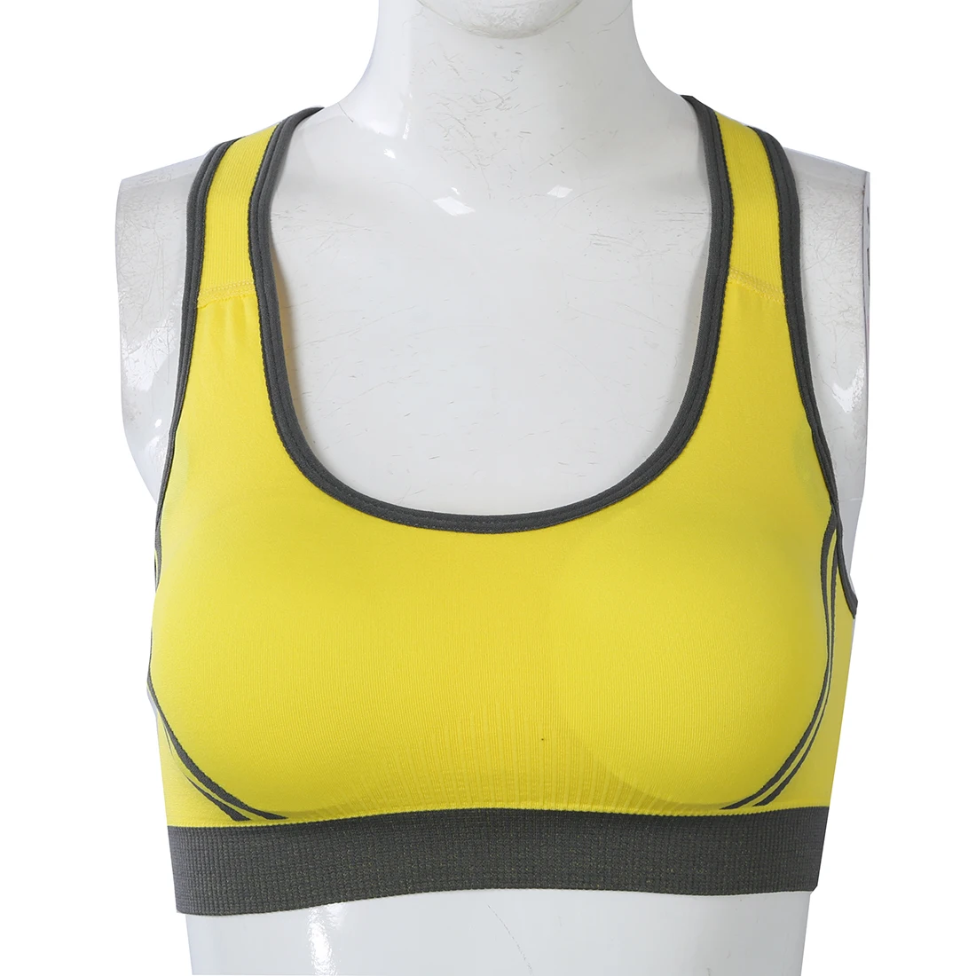 Seamless Sport Bra Top Comfortable Bra Push up For Sports Yellowin Sports Bras from Sports