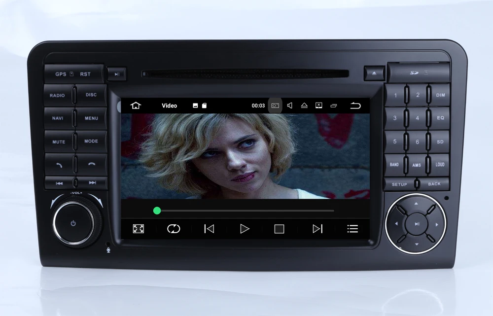 7''Android 9.0 Quad Core Car DVD GPS Player For Mercedes Benz ML CLASS W164 ML350 ML430 ML450 ML500 GL CLASS X164 BT Canbus USB