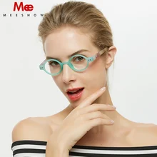 Meeshow, круглые мужские очки для чтения, wo, мужские очки с диоптриями, Ретро стиль, европейский стиль, прозрачные летние очки для глаз+ 2,25+ 1,75+ 4,0 1730