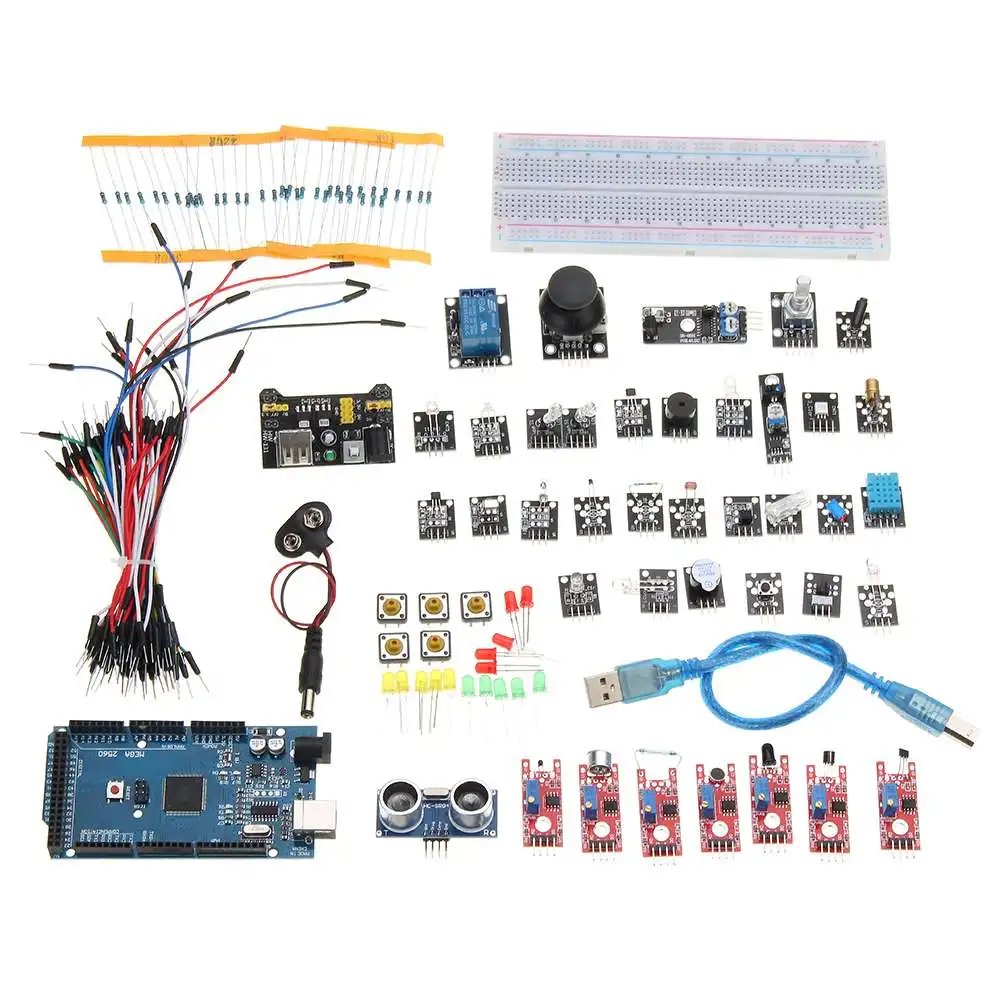 

37 In1 Sensor Kit Basic Starter Learning Kits Sensor Module Board For Arduino