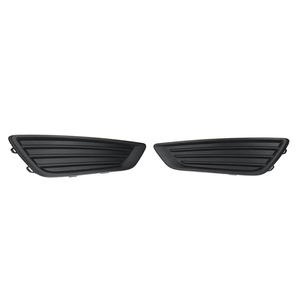 Pair Fog Light Cover Frame Trim Grill Vent For Ford for Focus Without Hole Lower Front Bumper Accessories