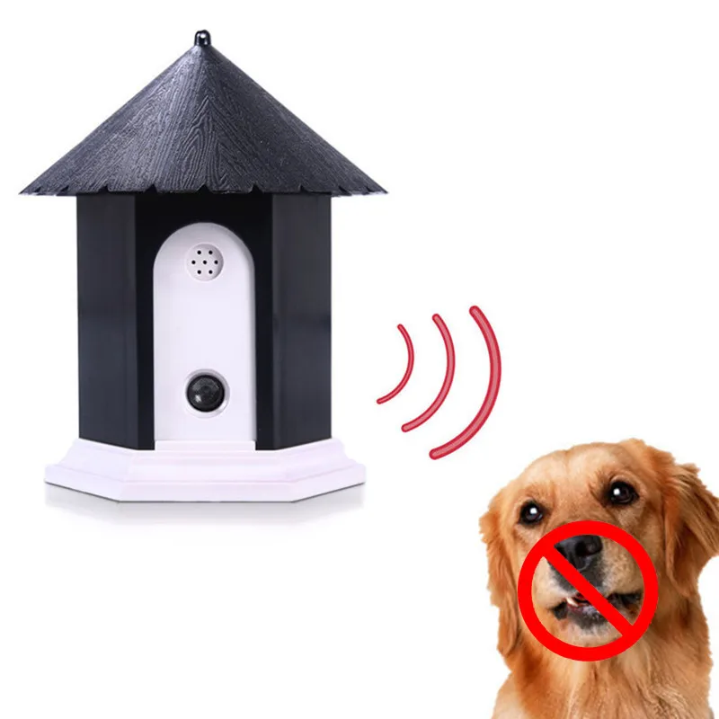 New Dog Outdoor Bark Control Ultrasonic Dog Anti Bark Repeller Barking Stop Training Equiment