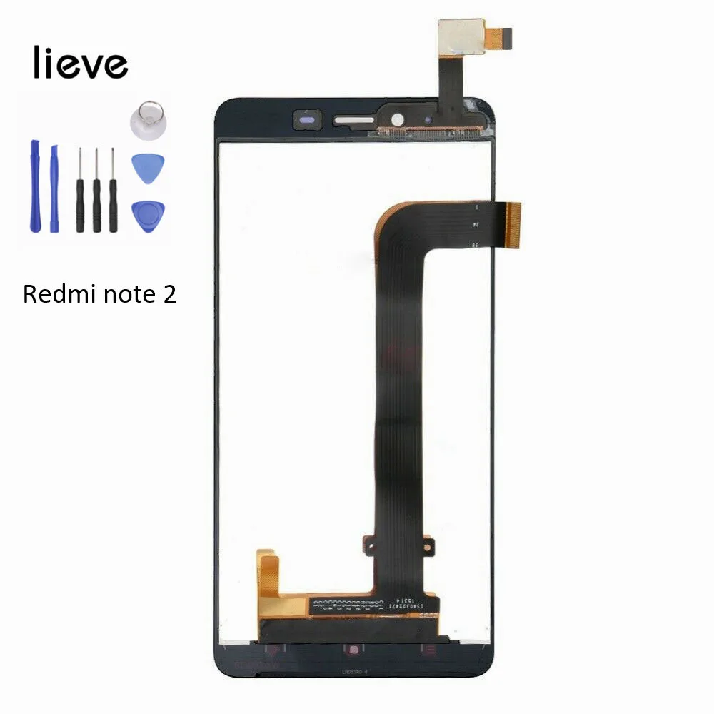 

100% Tested Display Touch Screen Digitizer Assembly For Xiaomi Redmi Note2 LCD Panel Replacement