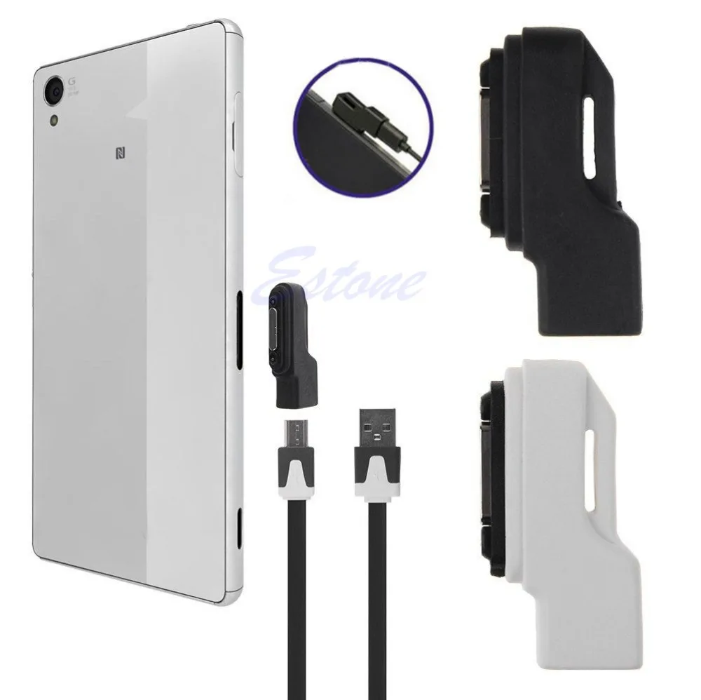 Магнитный кабель Micro USB для зарядки адаптер конвертер Sony Xperia Z1 Z2 Z3 новинка|Кабели
