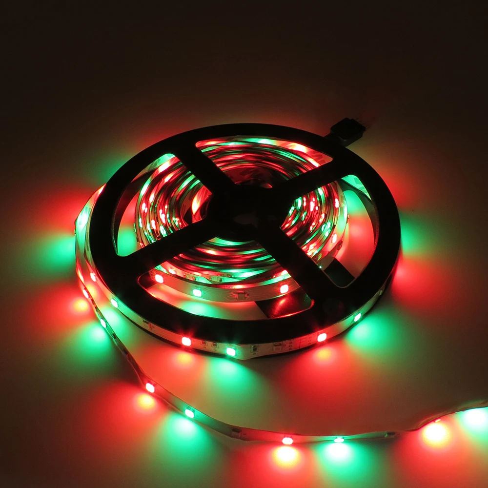 5 M N o Imperme vel 3528 SMD 300led RGB LED Strip Fita Luz Para Balc o 