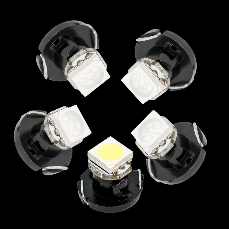 100 шт. T4.2 LED 5050 SMD Автомобильная панель приборная лампа индикатор подогрева