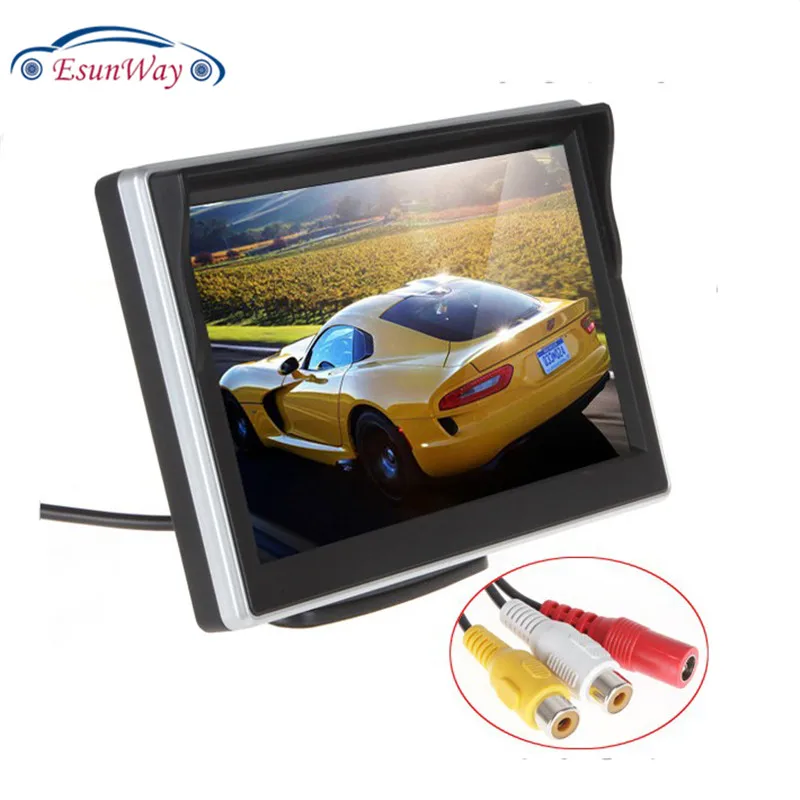 5-дюймовый TFT ЖК-экран Автомобильный Монитор HD800 * 480 автомобильный монитор