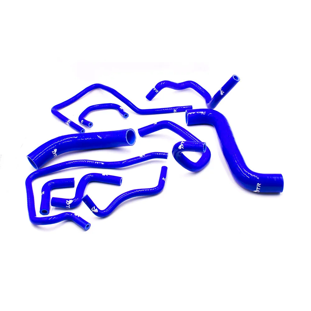 CNSPEED Blue/Black Silicone Radiator Hose Kit for Subaru Impreza WRX