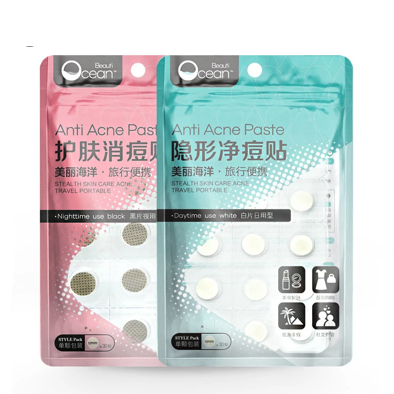 

2018 Dropshipping Beauty Acne Patch Set Day and Night Pimple Treatment Acne Pimple Master Patch Pimple Treatment 60pcs
