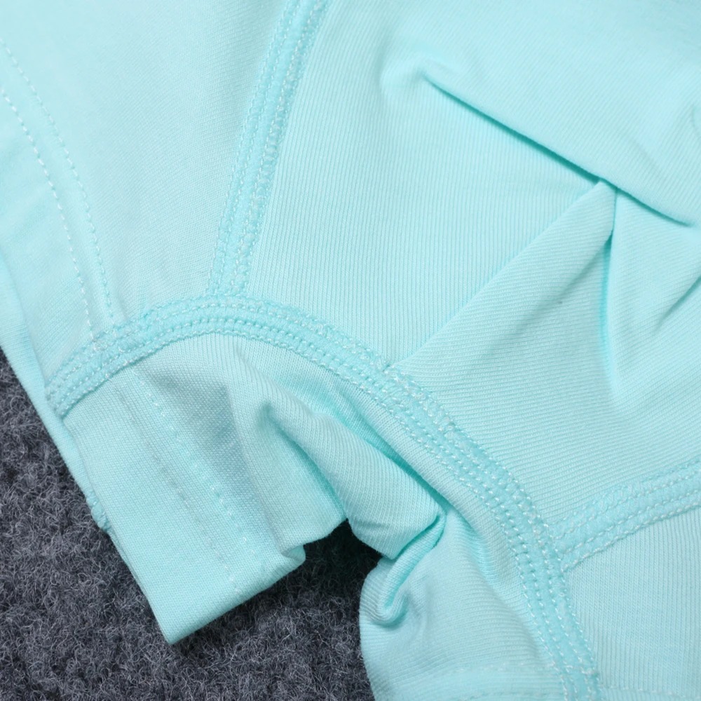 6 PcsLot Children's Teenager Underwear Colorful Boys Shorts Panties Soft Organic Cotton Baby Boy Stripes Kids Underwear 2-7Y3