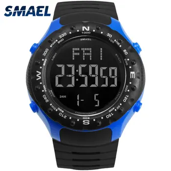 

Fashion Brand Army Sport Watch Men 5bar Waterproof Smael S Shock Resist Cool Big Watches Military 1342 Led Digital Wrsitwatches