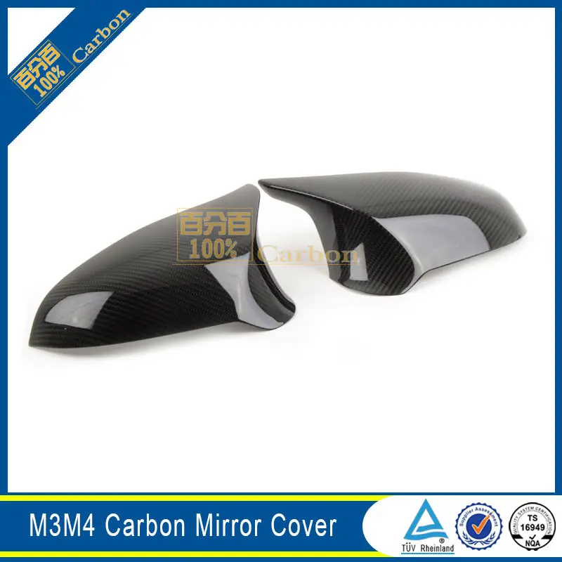 Автомобильные Боковые зеркала F82 из углеродного волокна для BMW M4 2014 LHD|side mirror cover|car
