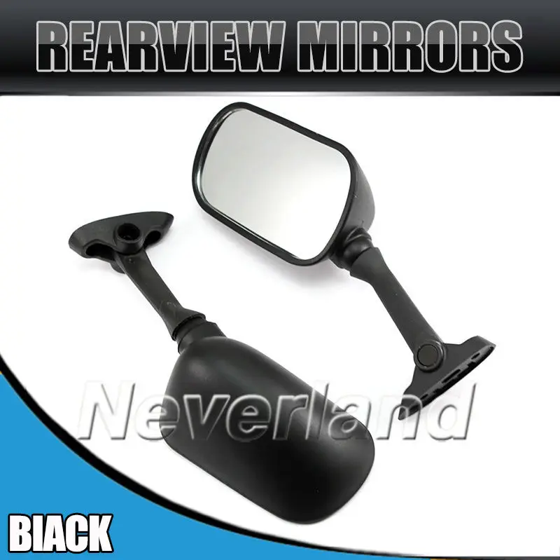 

2pcs Motorcycle Rear View Side Mirrors for Suzuki GSXR 600/750 2002-2003 GSXR 1000 2001-2002 Black Carbon Fiber Freeshipping D10