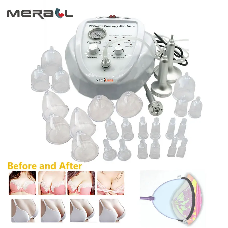 

Breast Massage Therapy Machine Enlargement Pump Lifting Breast Enhancer Massager Cup And Body Shaping Beauty Device