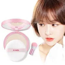 1 шт. 12 г Макияж для лица водостойкий контроль масла долговечный прессованный порошок для лица тональный инструмент для макияжа