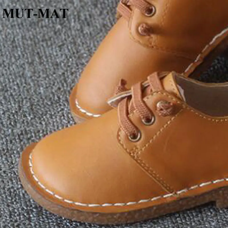 Детская обувь из натуральной кожи для мальчиков и девочек, школьная обувь на мягкой подошве, детская повседневная обувь