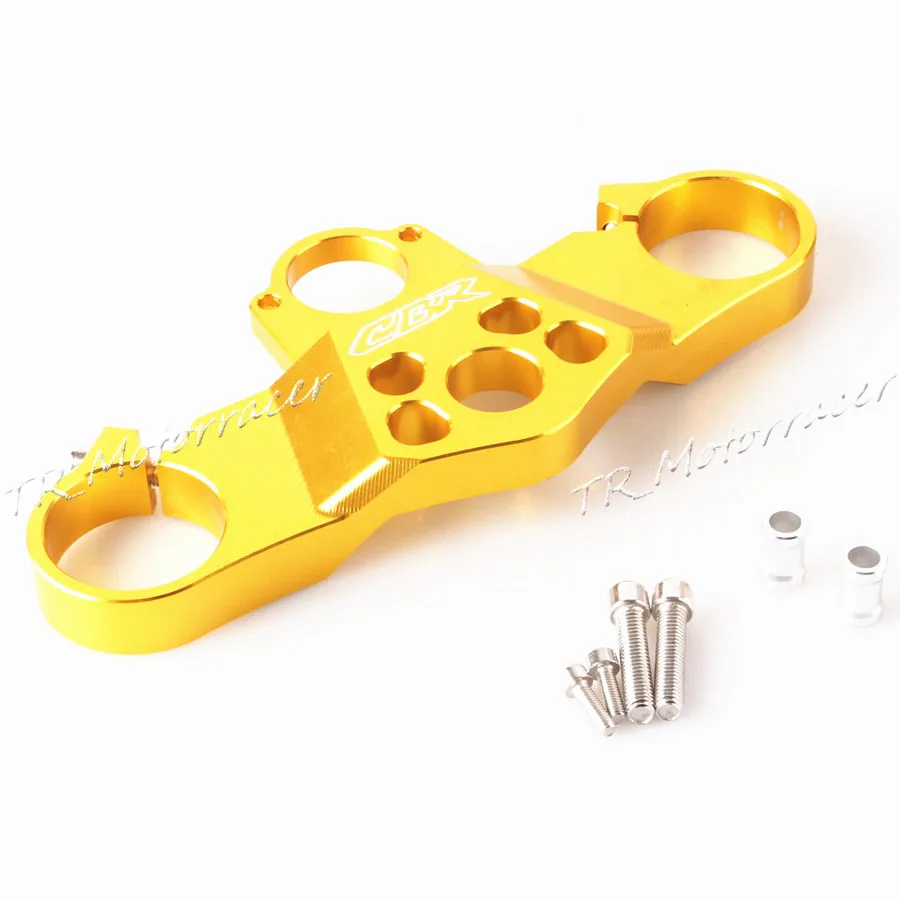 

Triple Tree Front End Upper Top Clamp For Honda CBR600RR F5 2005 2006 CBR600 RR Gold Replacement New