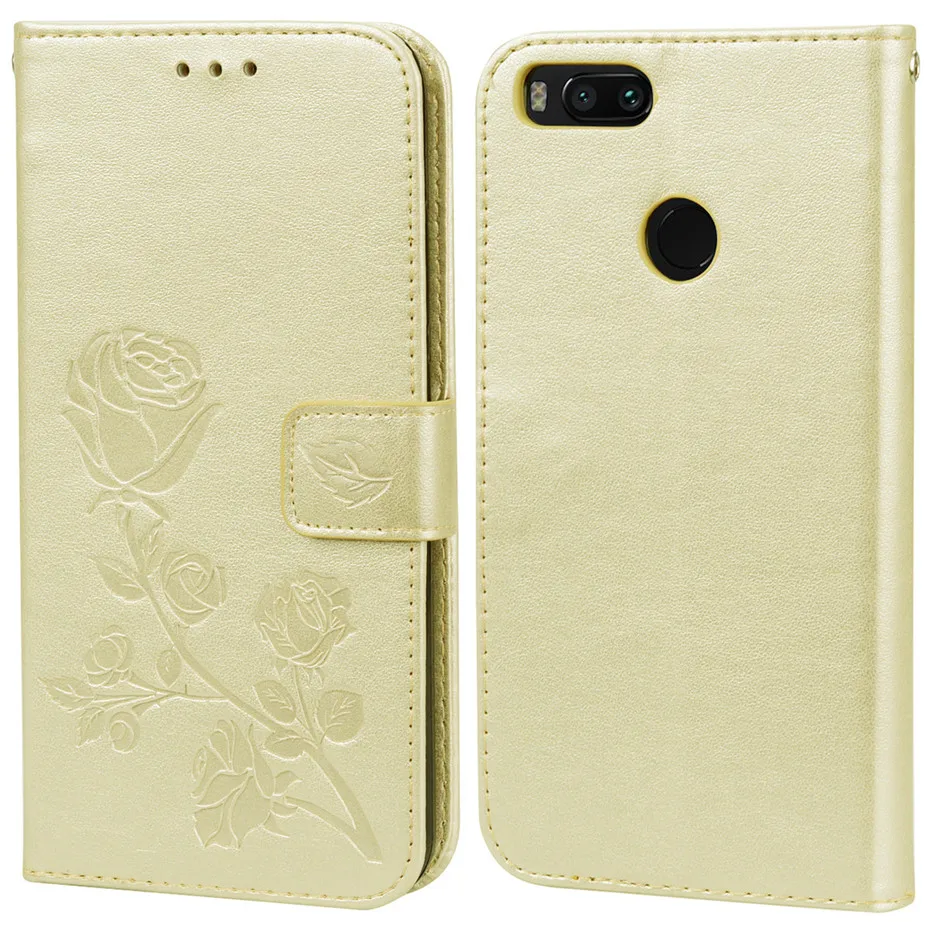 MOUSEMI Pocophone F1 Case Flip Leather Wallet Cover For Redmi 6A 6 Pro S2 For Girls Flower Phone Cases For Xiaomi Mi A1 Case 360 (2)