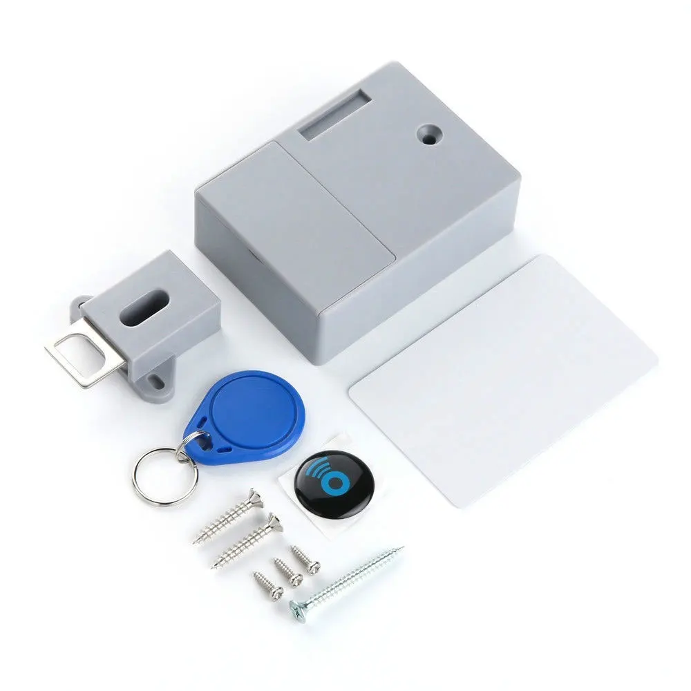 

Durable Without Perforate Hole RFID Drawer Lock for Cabinet Safety Lock DIY Digital Lock for Door Control System Safety Lock