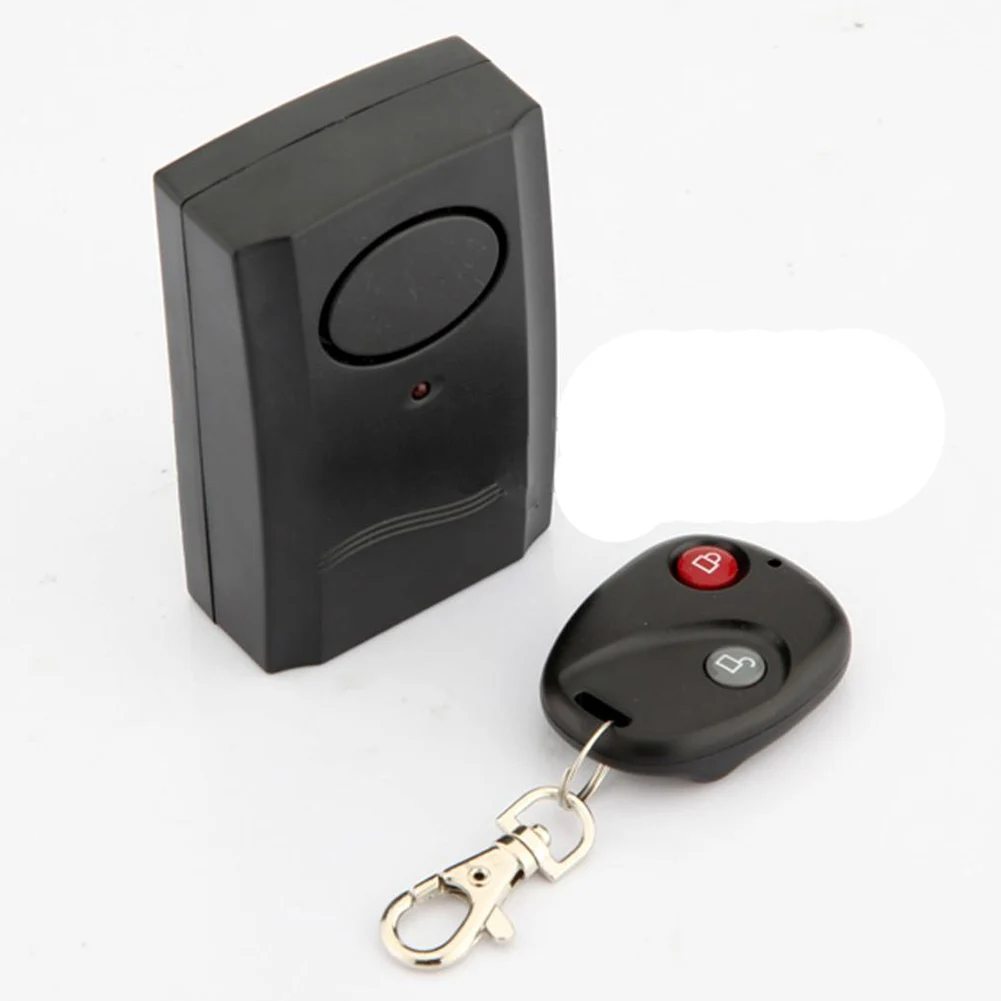 

MOOL 2 x Wireless Remote Control Vibration Door/Window Detector Burglar