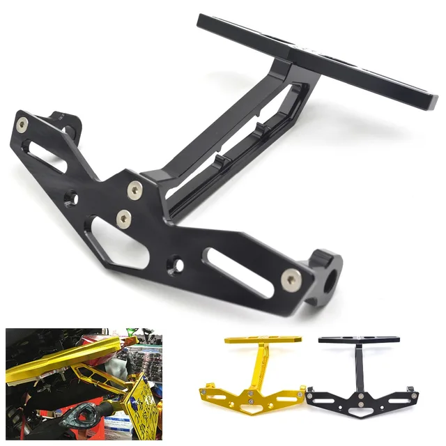 Universal Motorcycle license plate frame equipped steering lamp ... Universal Motorcycle license plate frame equipped steering lamp ...
