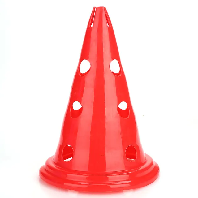 Multicolor soccer training cones