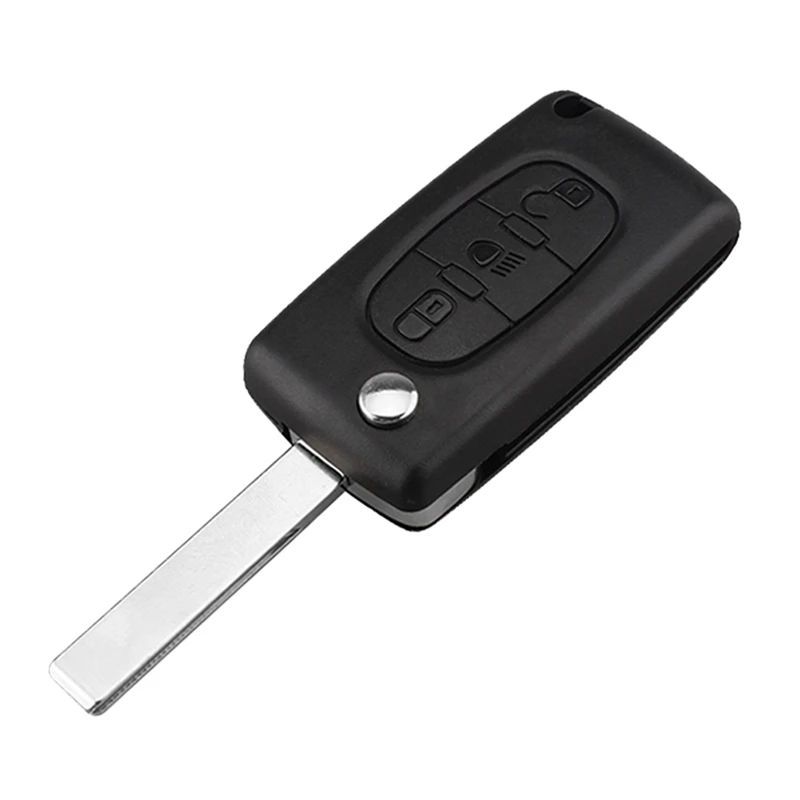 

Car Remote key For CITROEN Berlingo C3 C2 C5 C4 Picasso lamp Button ASK 433Mhz PCF7941 chip Original key HU83 Blade