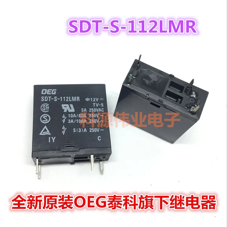 SDT-S-112LMR 12VDC 4PIN 5A OEG РЕЛЕ