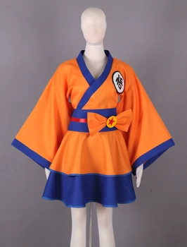 

Anime DRAGON BALL Son Goku Lolita dress Cosplay Costume Tailor Made