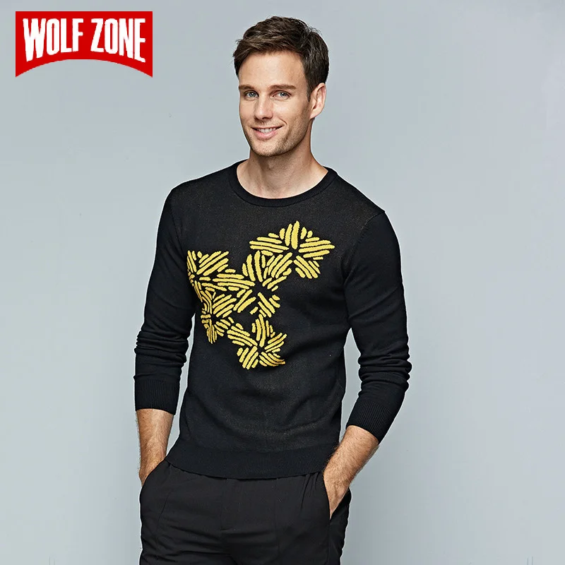 Hot Sale Casual Knitted Sweater Men Winter Business Dress