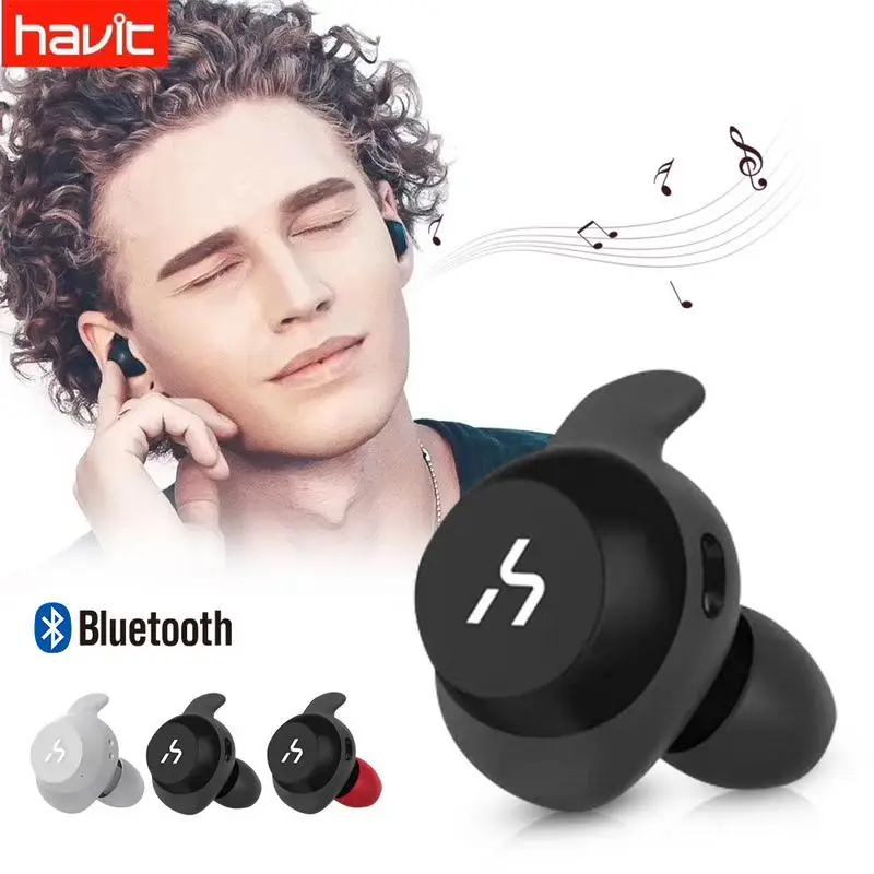 

11.11 HAVIT TWS Bluetooth Earphone True Wireless Sport Earphone Waterproof Stereo Earbuds With Microphone for Handsfree Calls G1