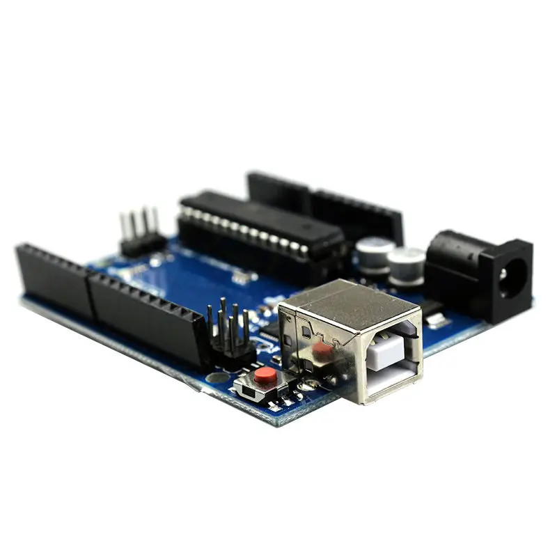 10 шт./лот UNO R3 MEGA328P с USB кабель+ UNO R3 официальная коробка для Arduino